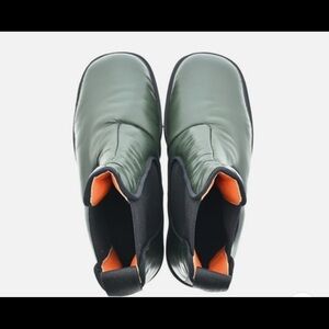 MARNI Boots Green x Black